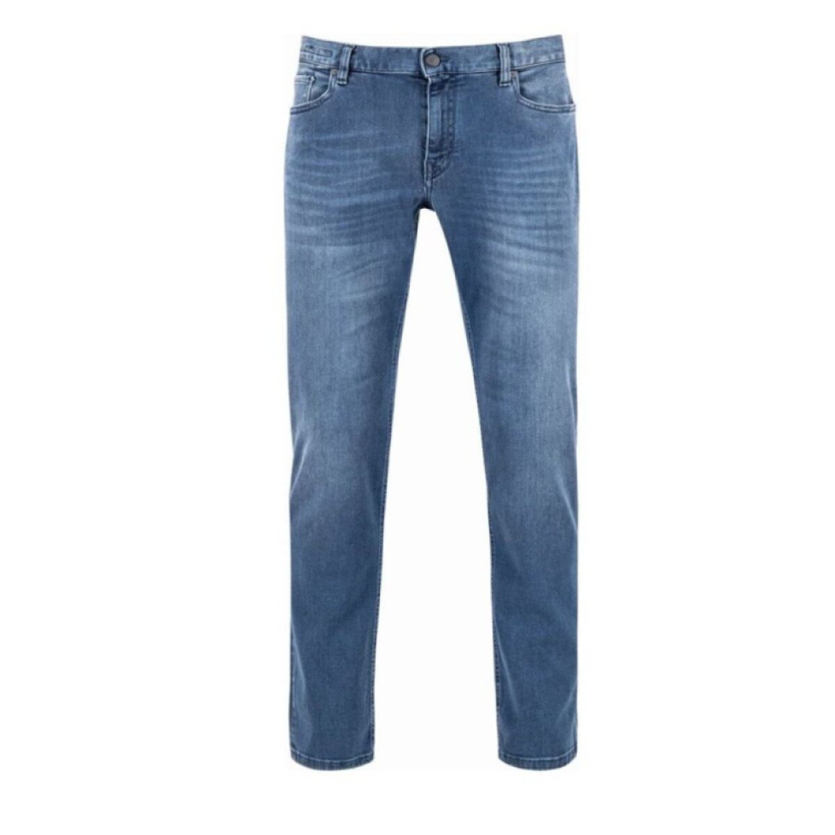 Pánske modré Super Stretch džínsy ALBERTO slim fit