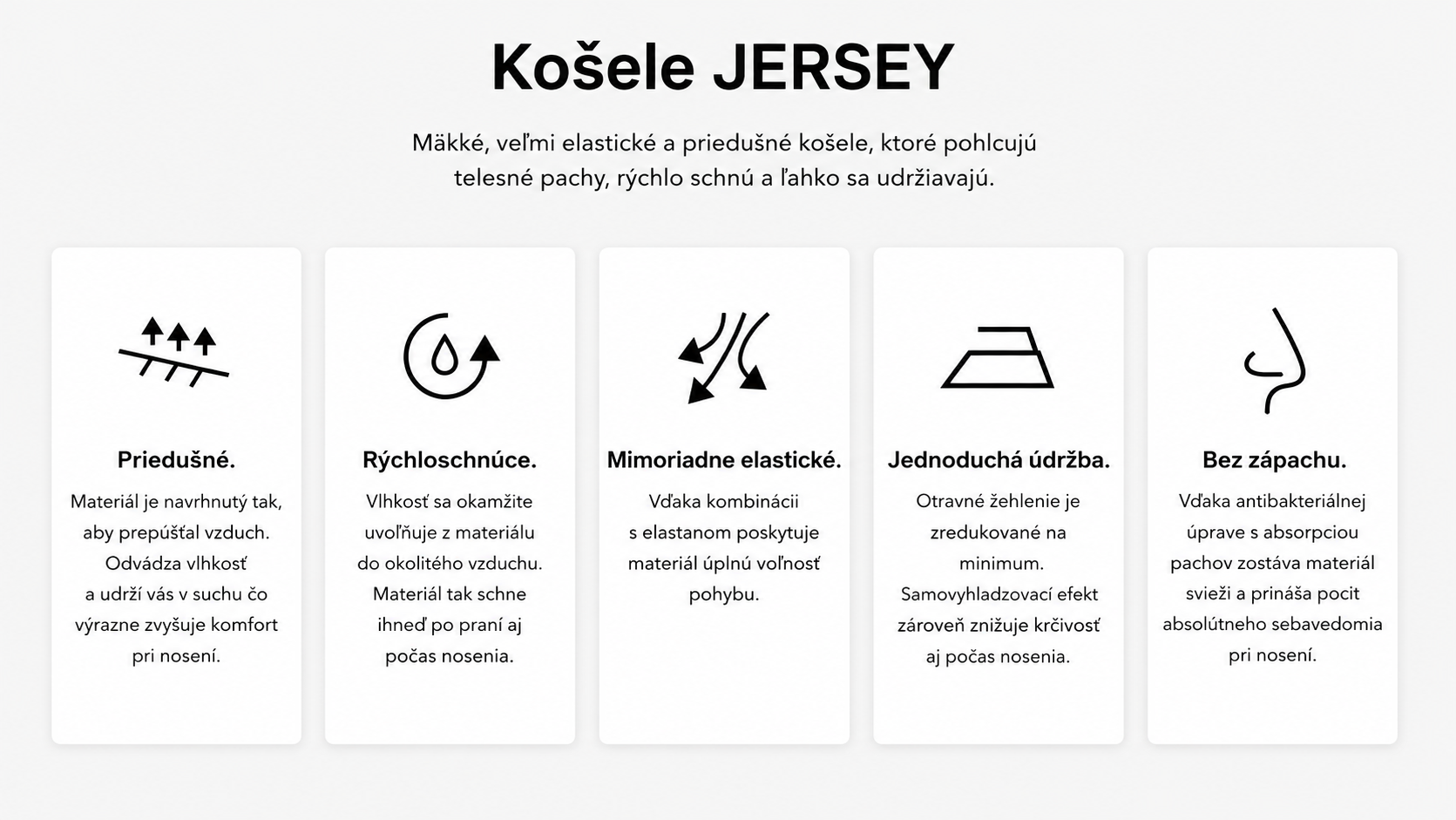 Pánska modrá Flex Jersey košeľa so štruktúrou OLYMP body fit