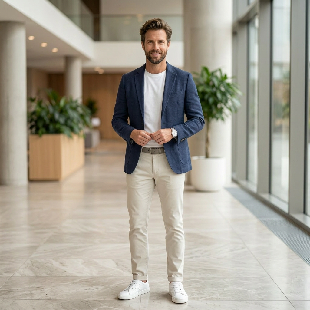 Pánske sivé ultraľahké chino nohavice ALBERTO regular fit