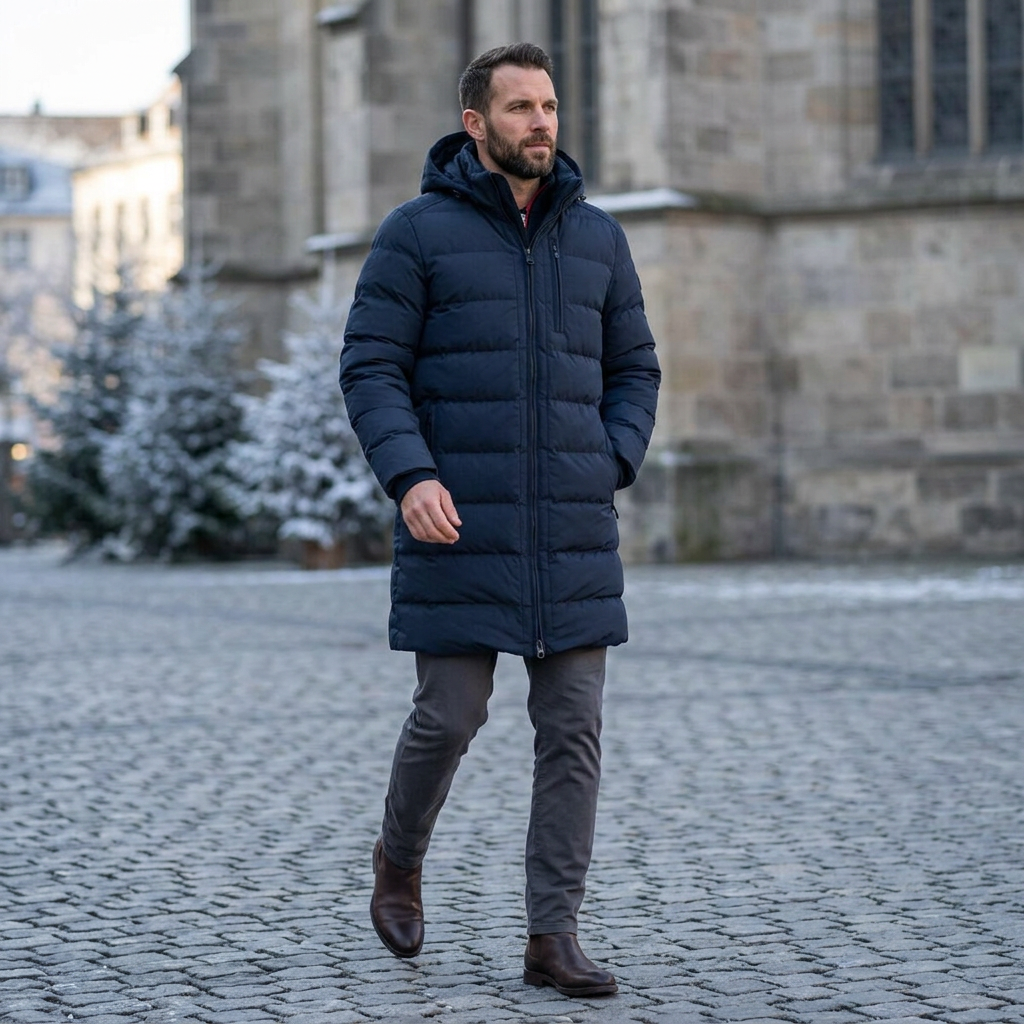 WELLENSTEYN Blackjack Men Long 870 pánska modrá funkčná bunda