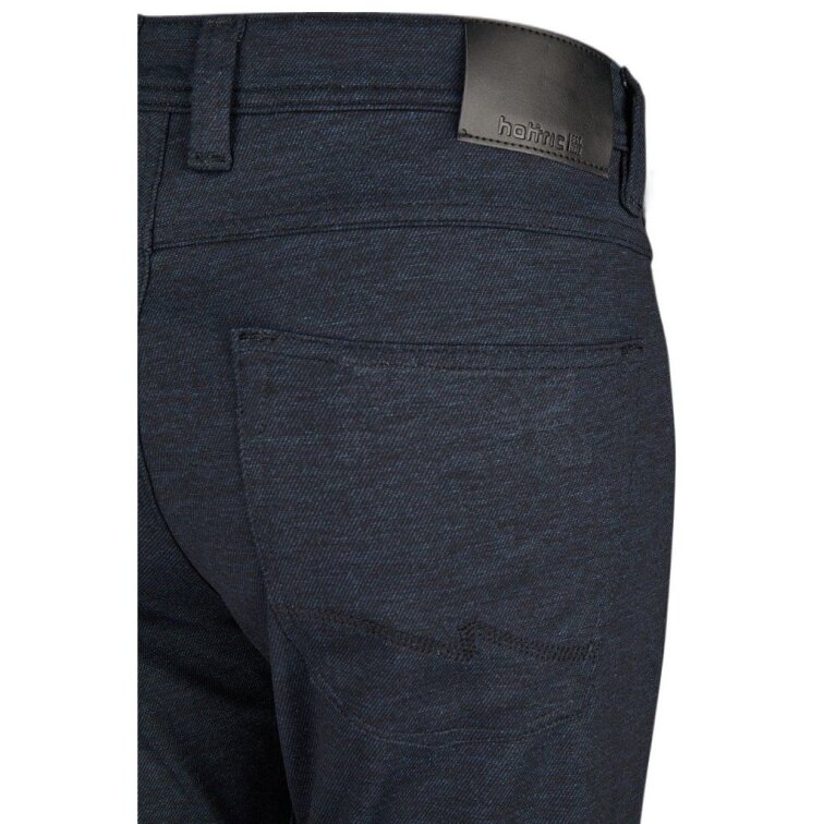 Pánske modré džerzejové nohavice HATTRIC slim fit