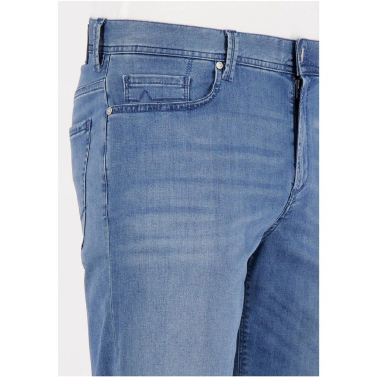 Pánske džínsové Light Tencel bermudy ALBERTO regular fit