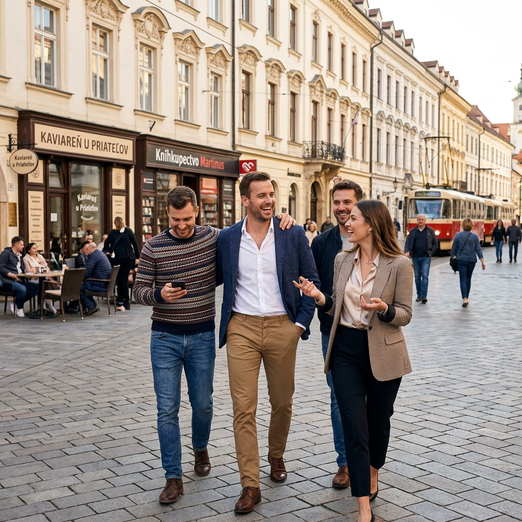Pánske béžové chino nohavice Ultra Flex HATTRIC
