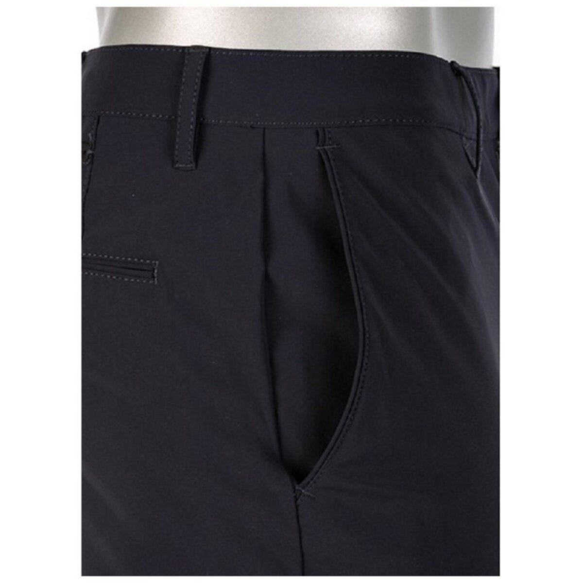Pánske modré funkčné chino nohavice Revolutional ALBERTO slim fit