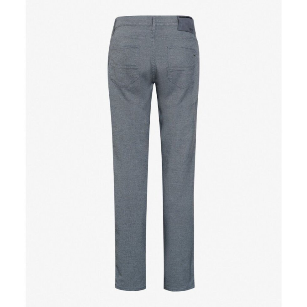 Pánske sivé nohavice wool look BRAX regular fit