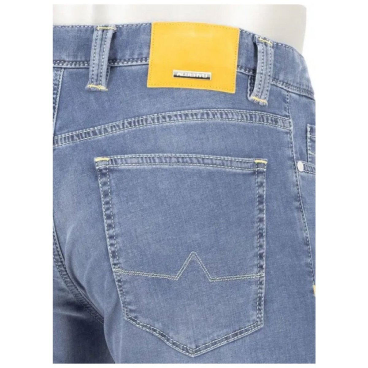 Pánske džínsy bavlna-tencel ALBERTO regular fit