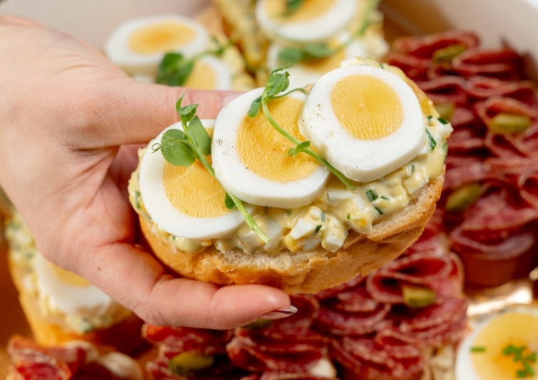 Silvestrovské chlebíčky