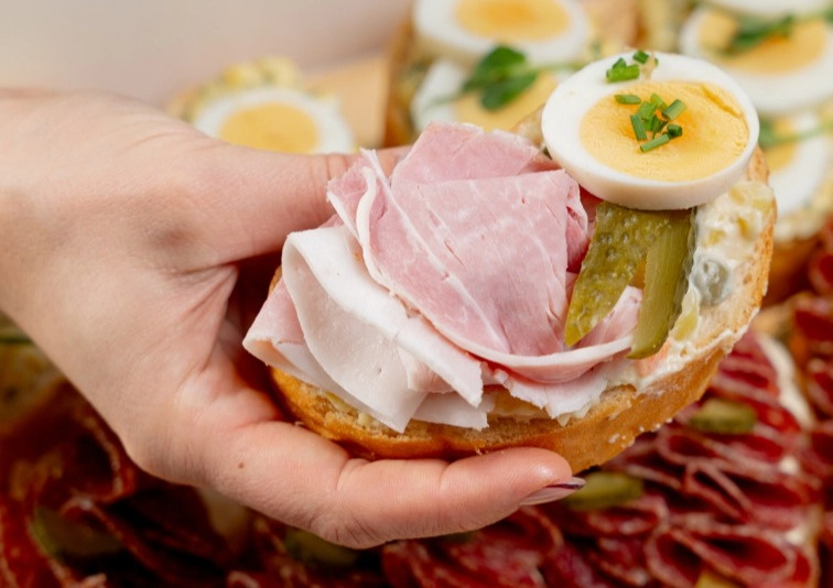 Silvestrovské chlebíčky