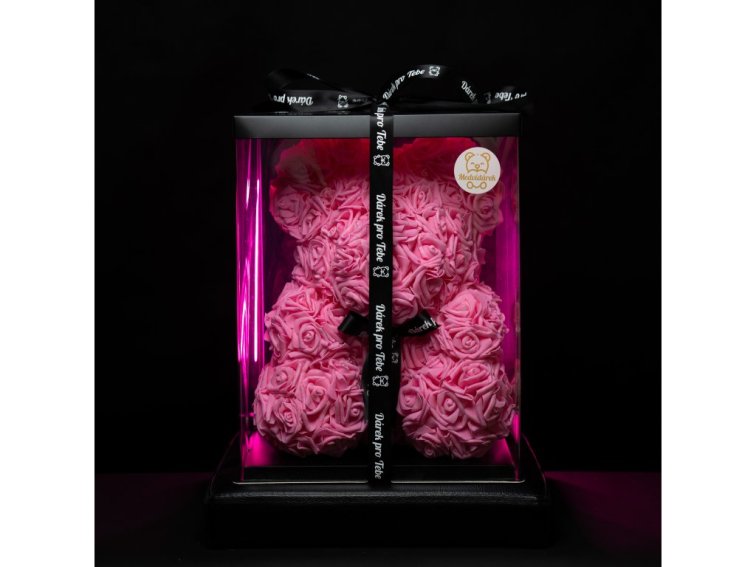 Medvídárek Limited Edition 40cm dárkově balený - růžový