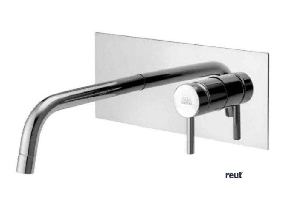 Paffoni Light Batéria pod omietku s telesom, chróm LIG106CR