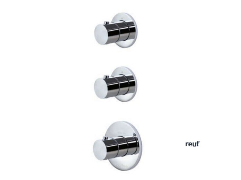 Paffoni Modular Box Termostatická batéria pod omietku, na 2 spotrebiče, chróm MDE018CR
