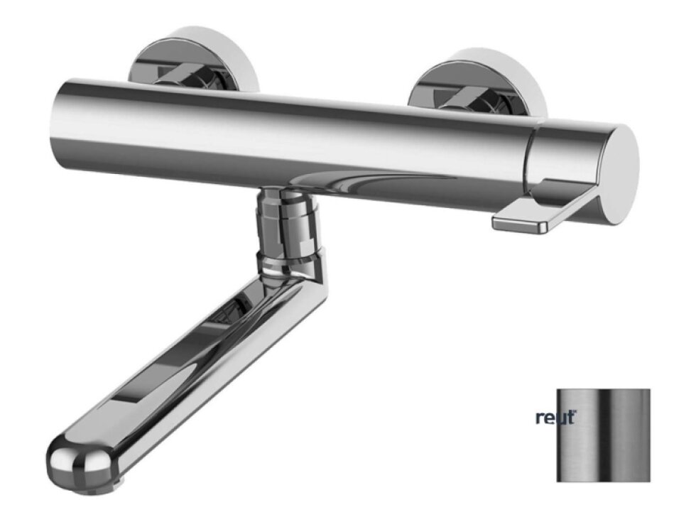 Paffoni Rock Drezová batéria, nerezová RO161ST