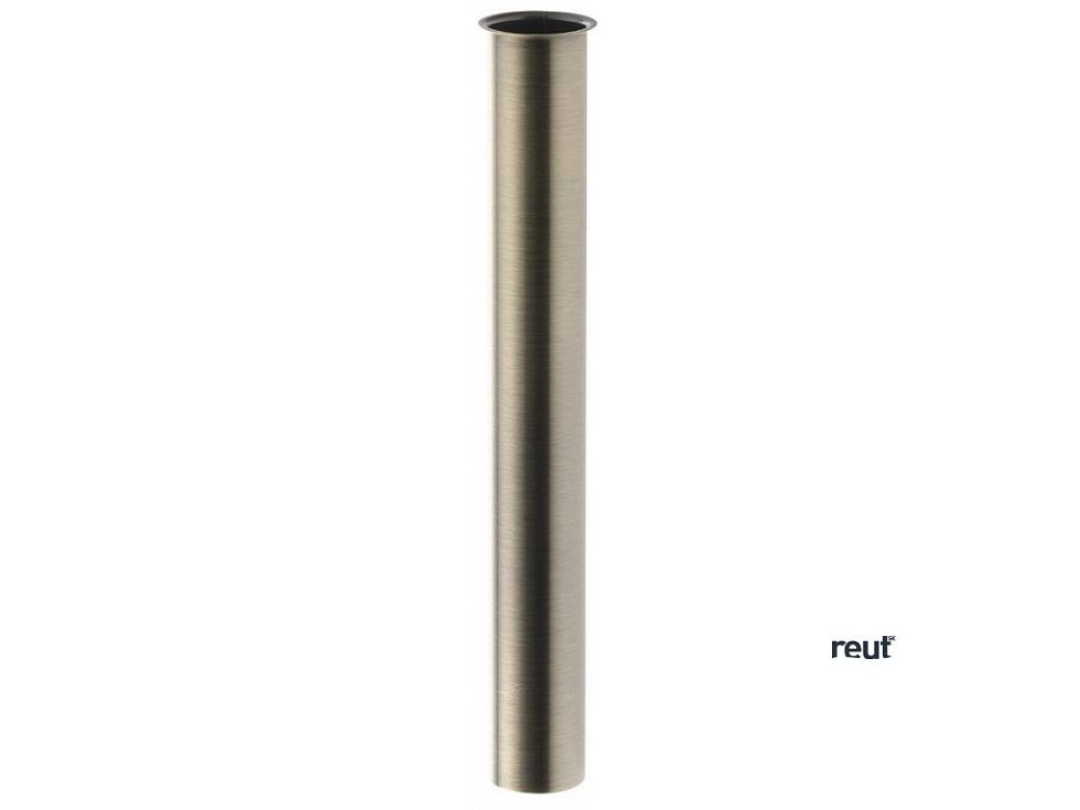 Aqualine Predlžovacia rúra sifónu s prírubou, 32/250mm, tmavý bronz 9696-01
