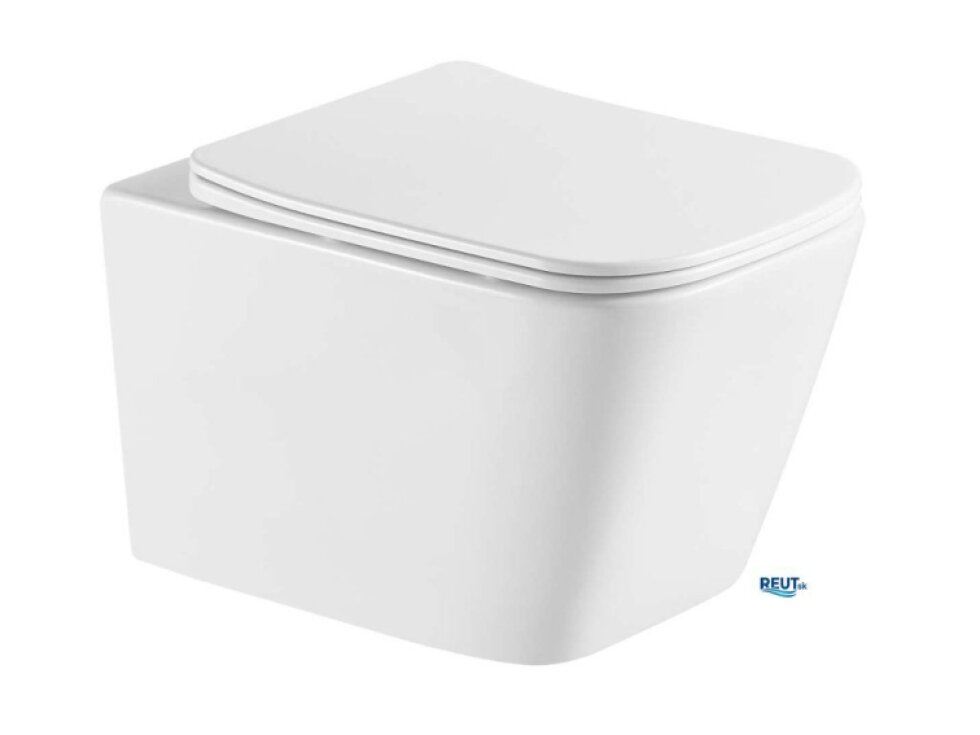Geberit Duofix Set predstenovej inštalácie, klozetu Arkas I a dosky softclose, tlačidlo Sigma20, matná čierna/čierna SANI11CA5180
