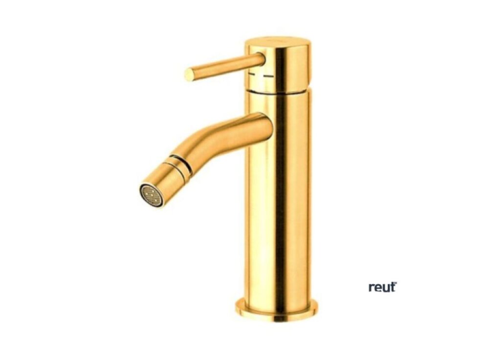 Paffoni Light Bidetová batéria, kefovaná zlatá LIG131HGSP