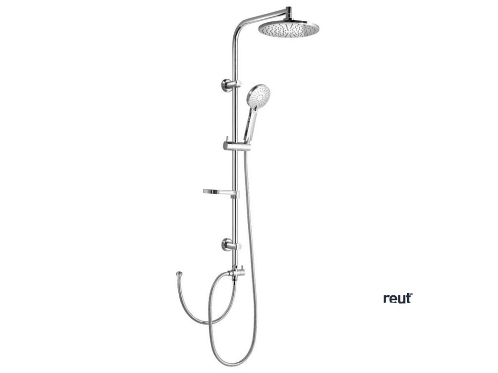 Aqualine ZARA sprchový stĺp k napojeniu na batériu, chróm SL420