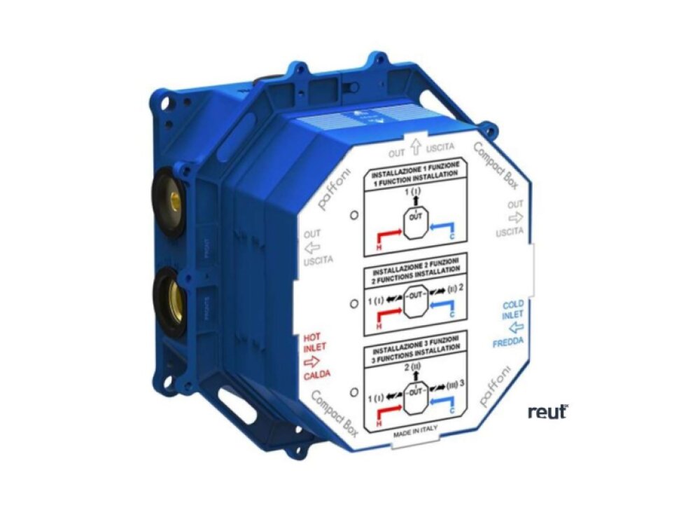 Paffoni Compact Box Základné teleso na batérie pod omietku CPBOX001