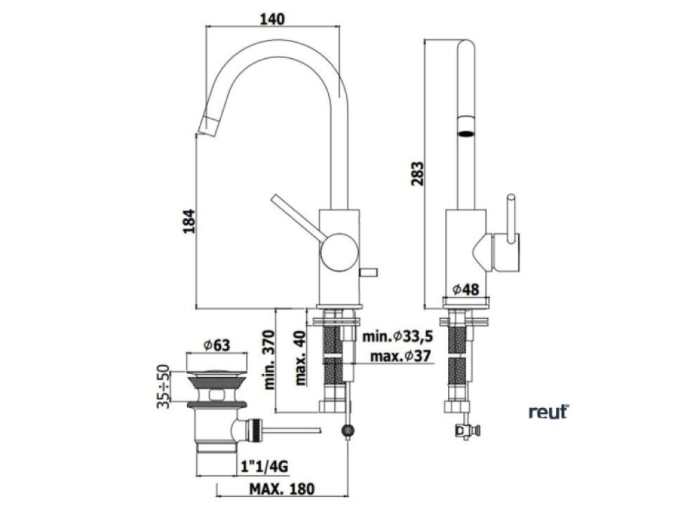 Paffoni Light Umývadlová batéria s výpustom, chróm LIG077CR