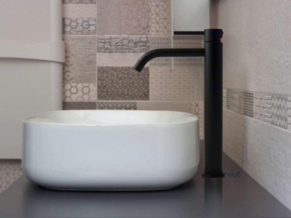 Paffoni Light Umývadlová batéria, čierny mat LIG081NO