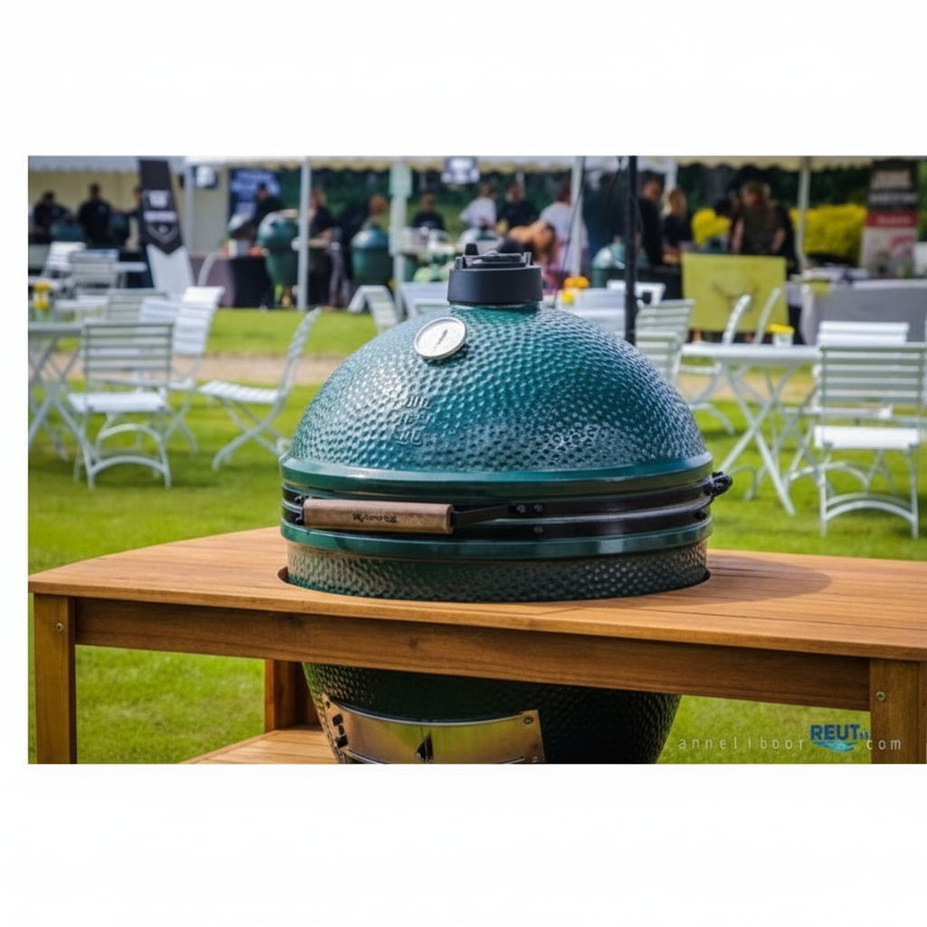 BIG GREEN EGG XLARGE ZOSTAVA EUCALYPTUS PREMIUM
