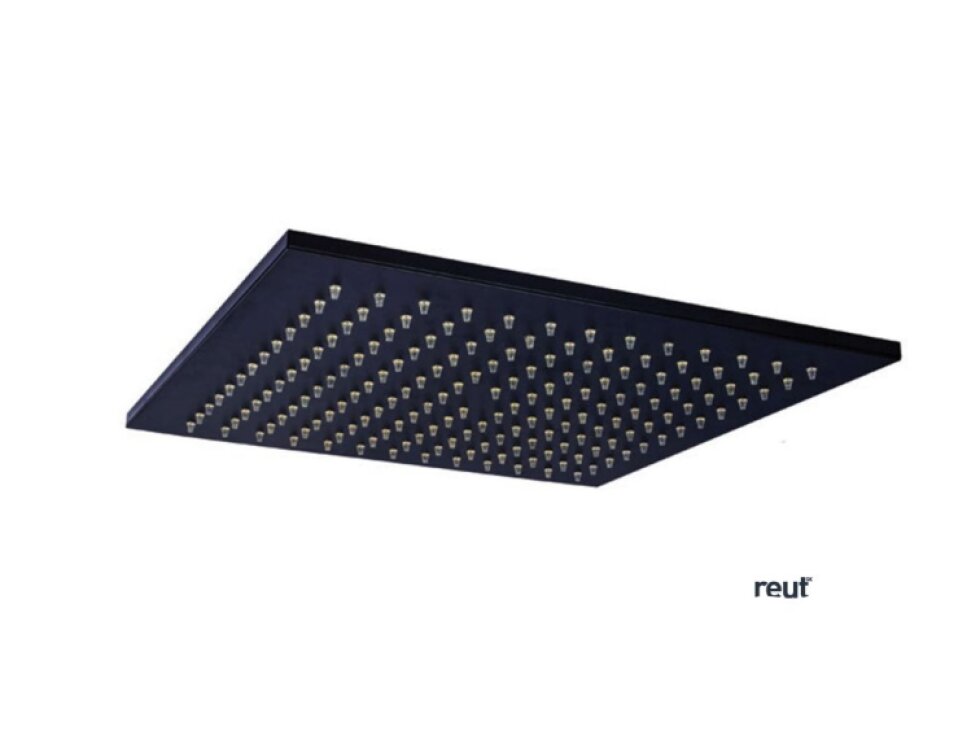 Paffoni Level Hlavová sprcha Syncro King, 30x30 cm, matná čierna ZSOF078NO