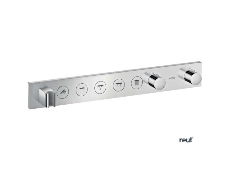 Axor ShowerSolutions Termostatická batéria pod omietku, na 5 spotrebičov, chróm 18358000-AX
