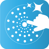 kielle Oudee Sprchová hlavica 130, 3 prúdy, chróm/čierna 20402000