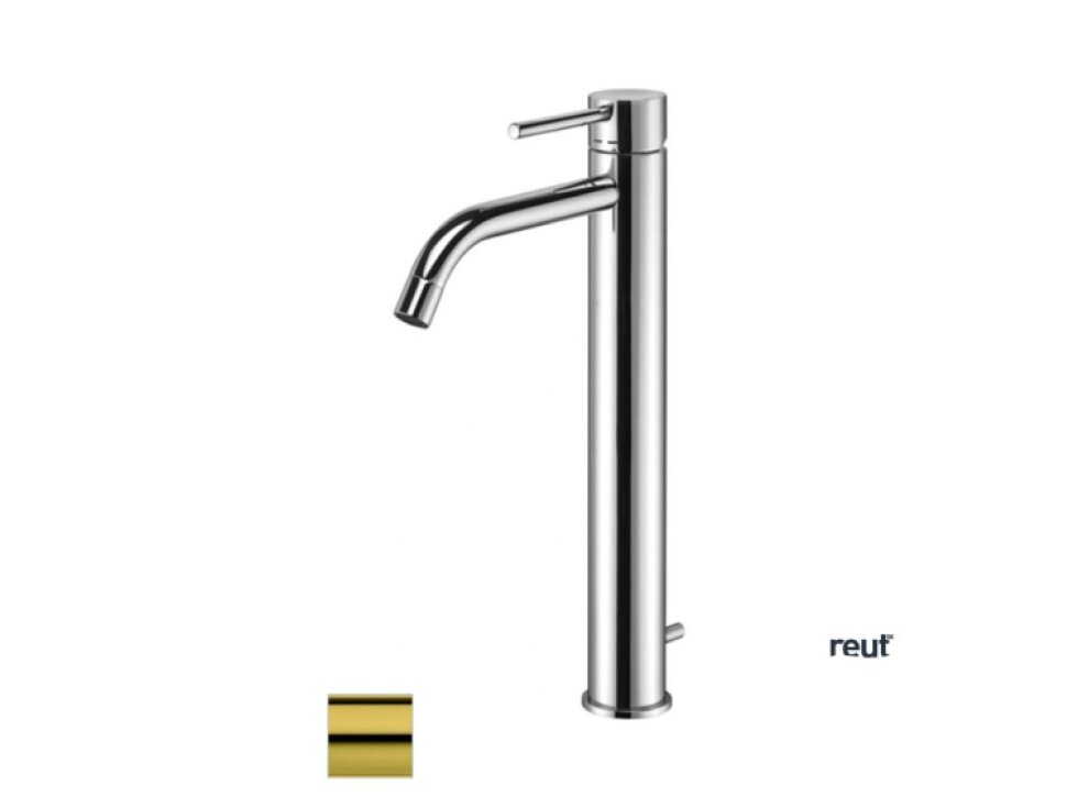 Paffoni Light Umývadlová batéria s výpusťou, zlatá LIG085HG