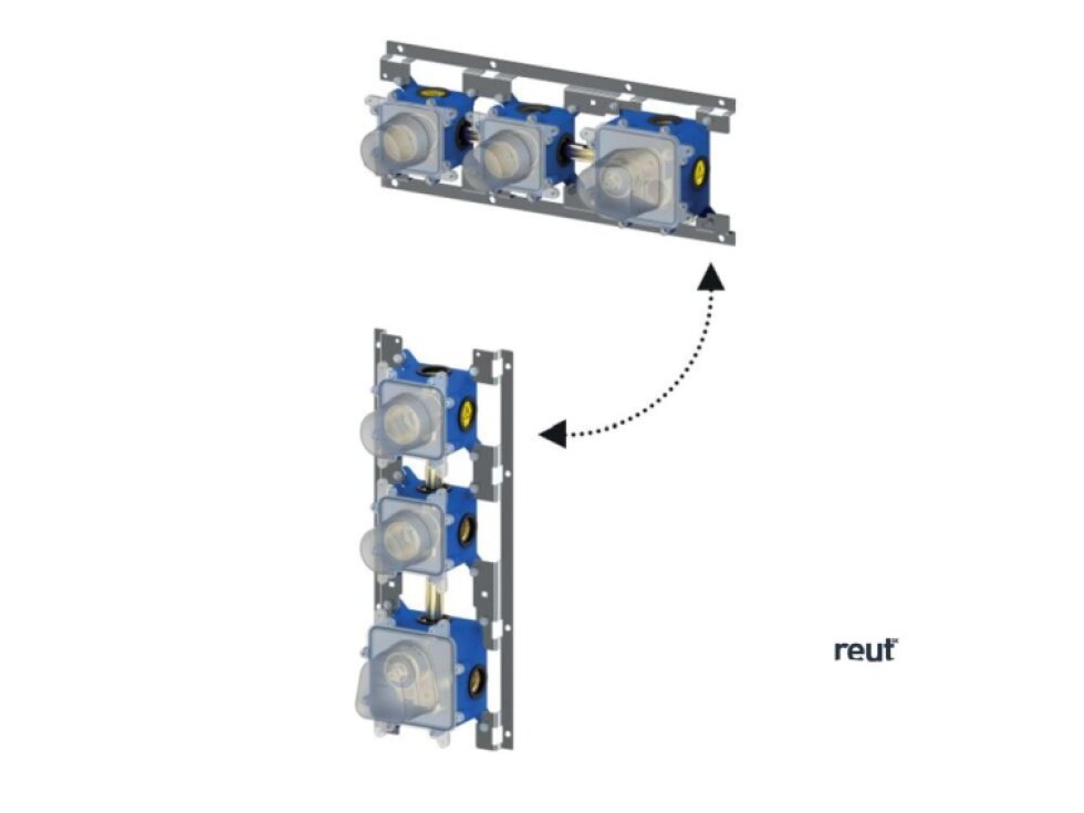 Paffoni Modular Box Základné teleso na termostatické batérie pod omietku MDBOX018