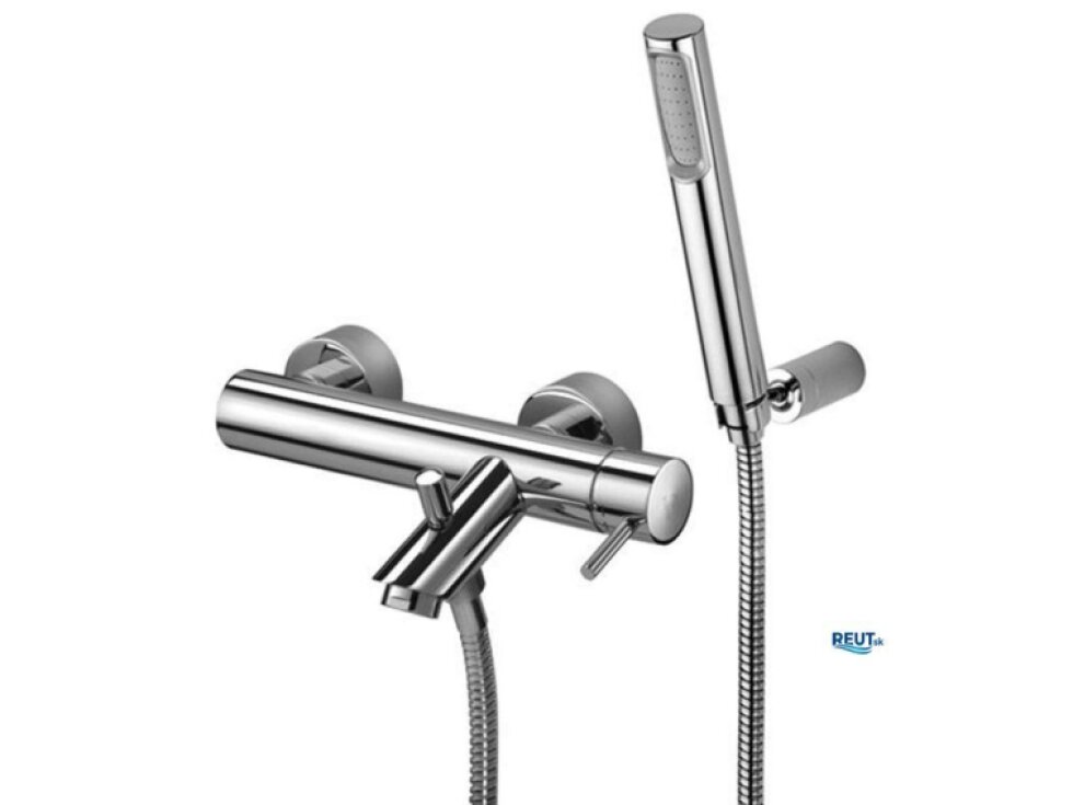 Paffoni Light Vaňová batéria s príslušenstvom, chróm LIG023CR
