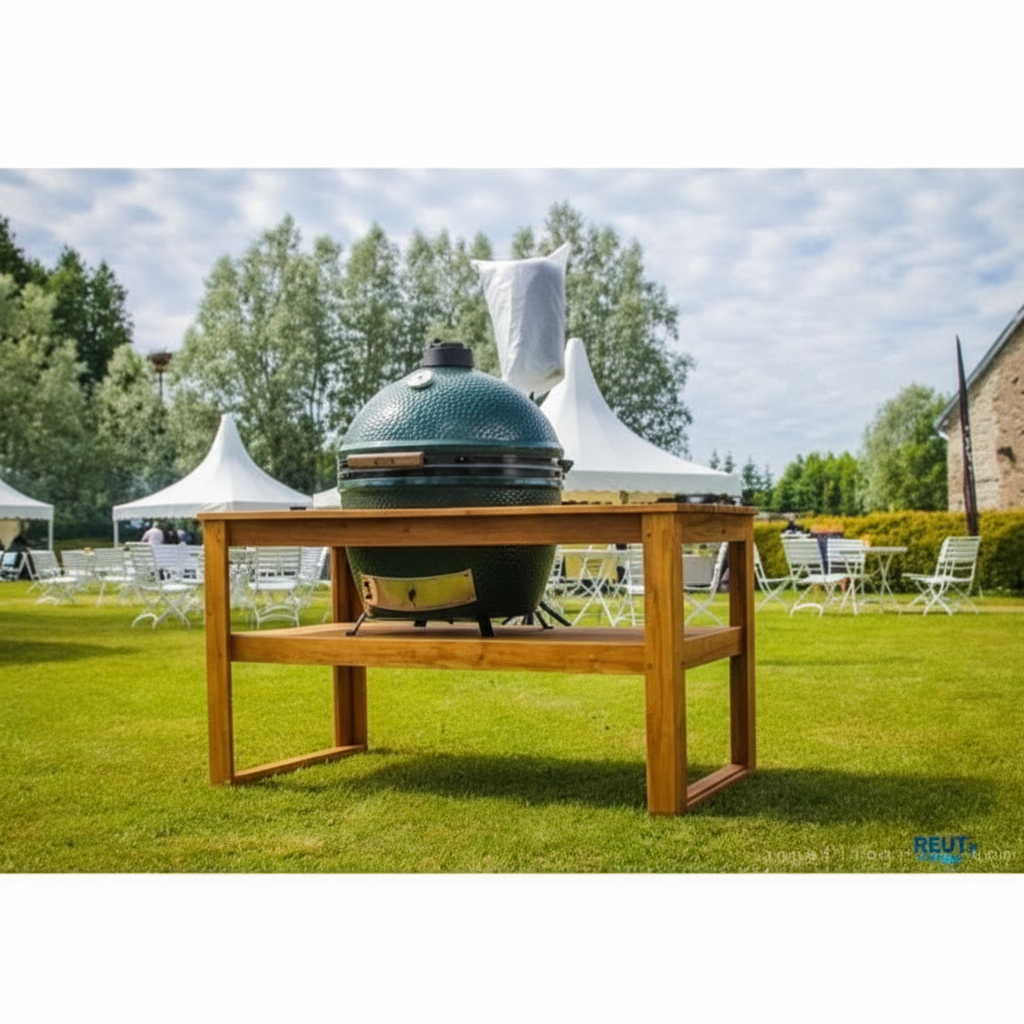 BIG GREEN EGG XLARGE ZOSTAVA EUCALYPTUS PREMIUM