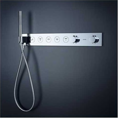 Axor ShowerSolutions Termostatická batéria pod omietku, na 5 spotrebičov, chróm 18358000-AX