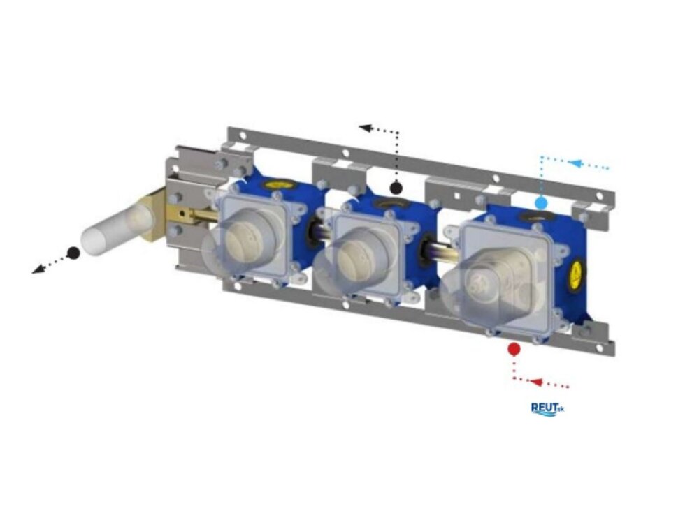 Paffoni Modular Box Základné teleso pre termostatické batérie pod omietku MDBOX000