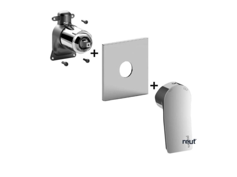 Paffoni Tilt Sprchová batéria pod omietku, chróm TIBOX010CR