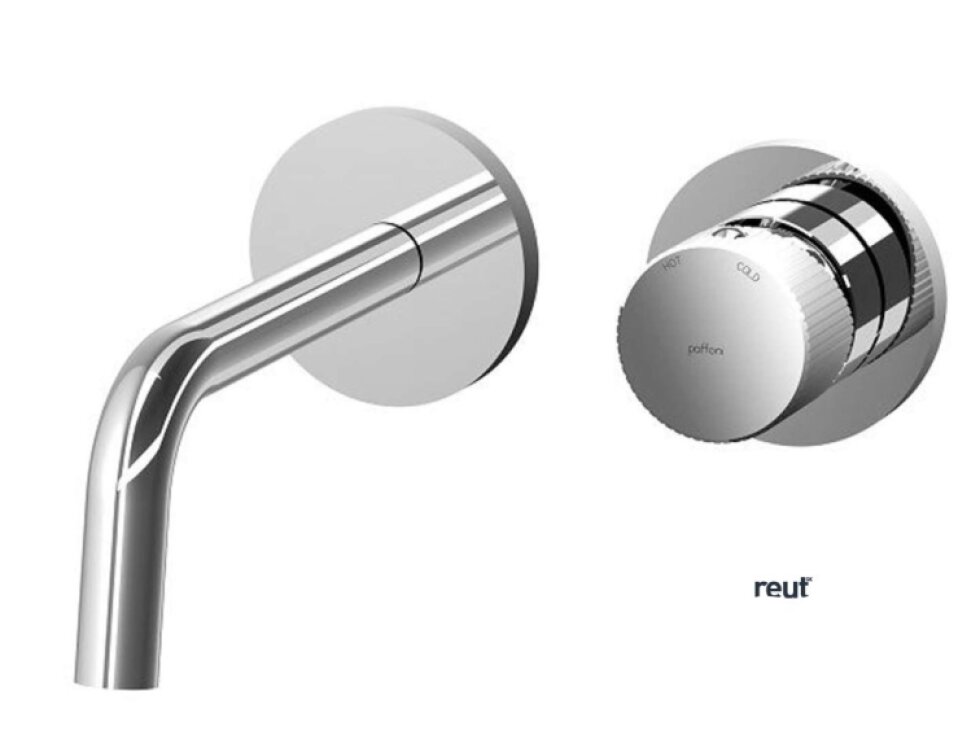 Paffoni Jo Umývadlová batéria pod omietku s telesom, 2-otvorová inštalácia, chróm JO006CR70