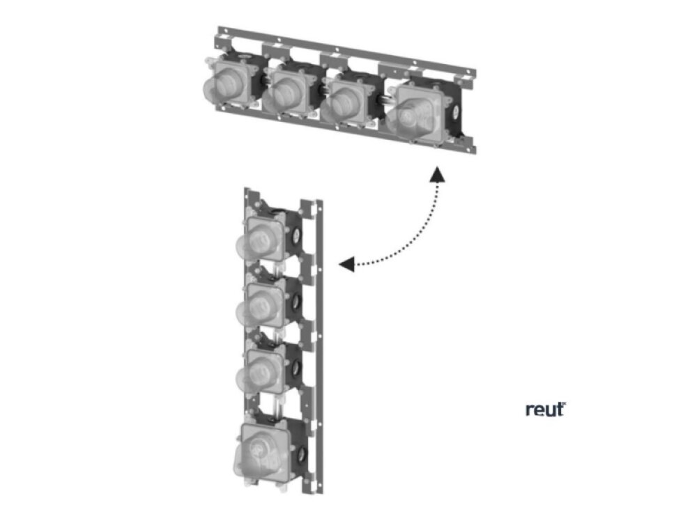 Paffoni Modular Box Základné teleso pre termostatické batérie pod omietku MDBOX019