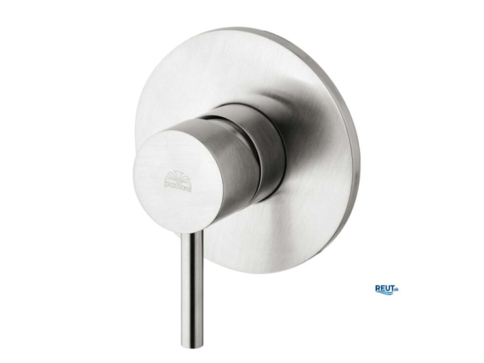 Paffoni Light Sprchová batéria pod omietku s telesom, nehrdzavejúca oceľ LIG011ST