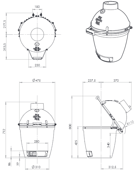 Big Green Egg MEDIUM