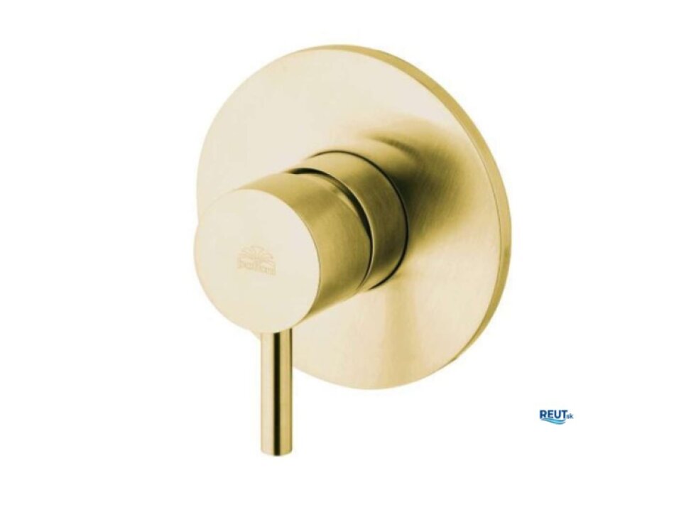 Paffoni Light Exclusive Edition Sprchová batéria pod omietku s telesom, kefované zlato LIG011HGSP