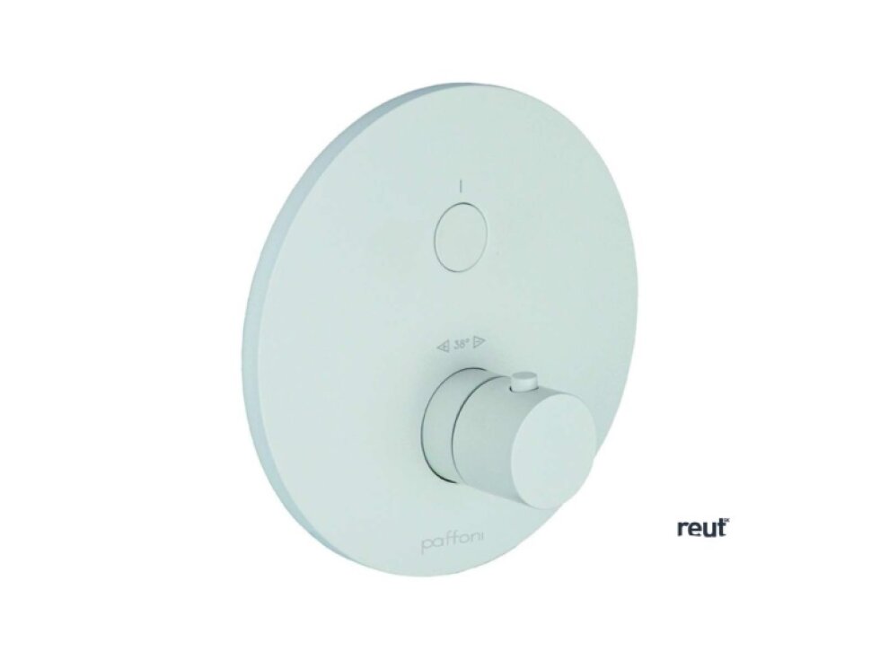 Paffoni Compact Box Termostatická sprchová batéria pod omietku, matná biela CPT013BO