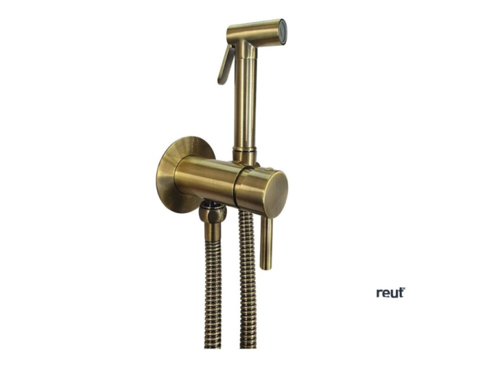 Paffoni Bidet Kit Set pákovej batérie pod omietku s bidetovou spŕškou, bronz ZDUP110BR