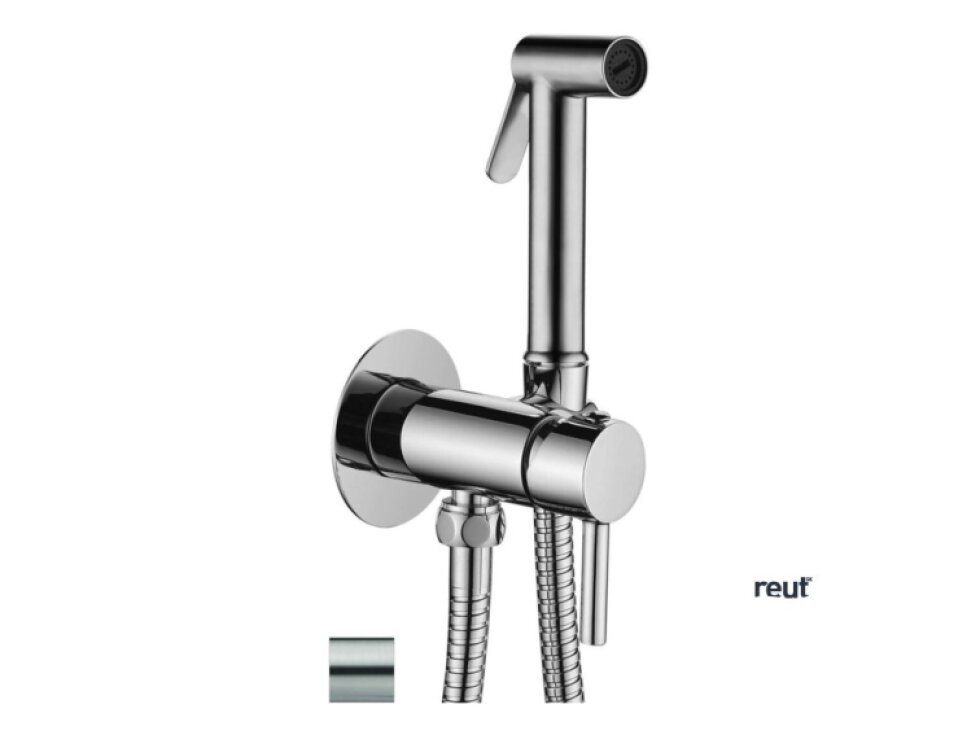 Paffoni Bidet Kit Set pákovej batérie pod omietku s bidetovou spŕškou, nerezová ZDUP110ST