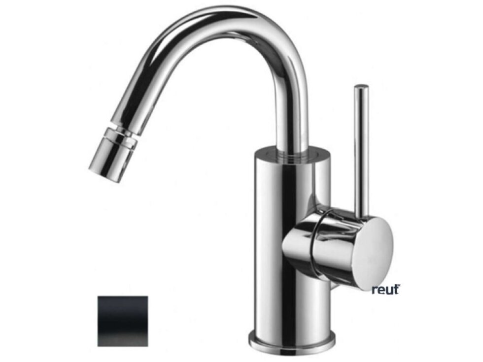 Paffoni Light Bidetová batéria, čierna mat LIG138NO