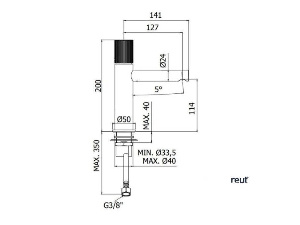 Paffoni Jo Umývadlová batéria, chróm JO071CR