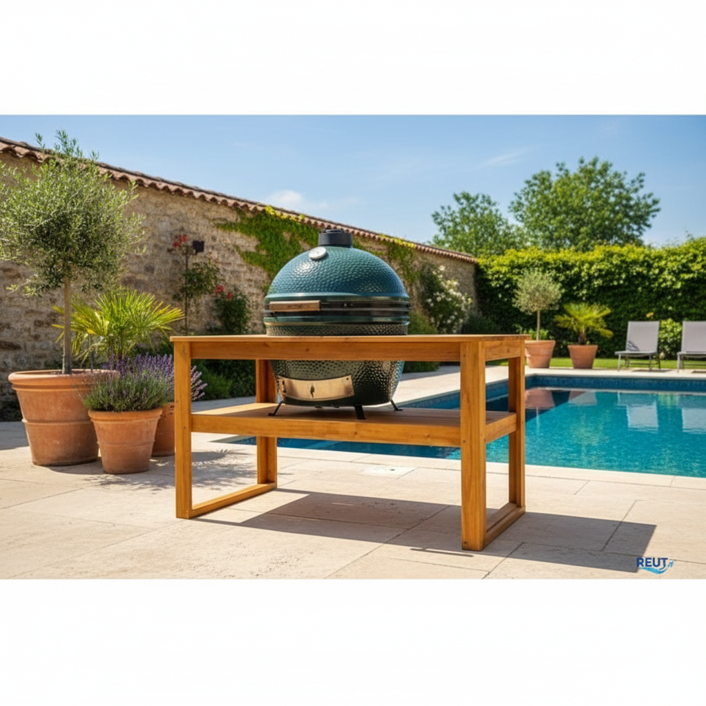 BIG GREEN EGG XLARGE ZOSTAVA EUCALYPTUS PREMIUM