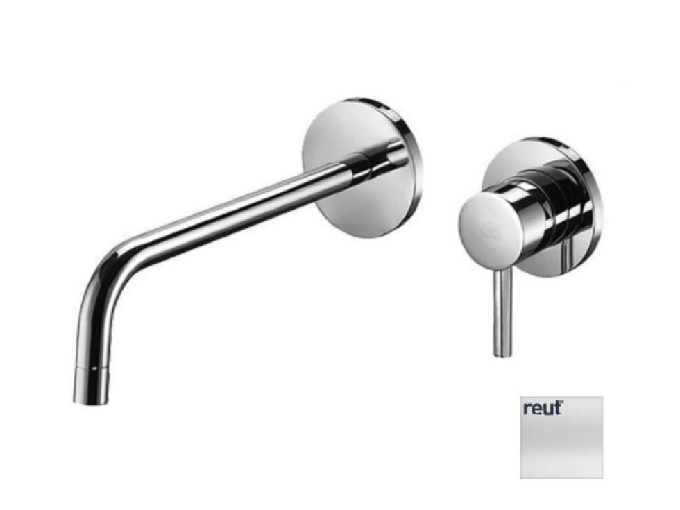 Paffoni Light Umývadlová batéria pod omietku s telesom, 2-otvorová inštalácia, biela mat LIG106BO70