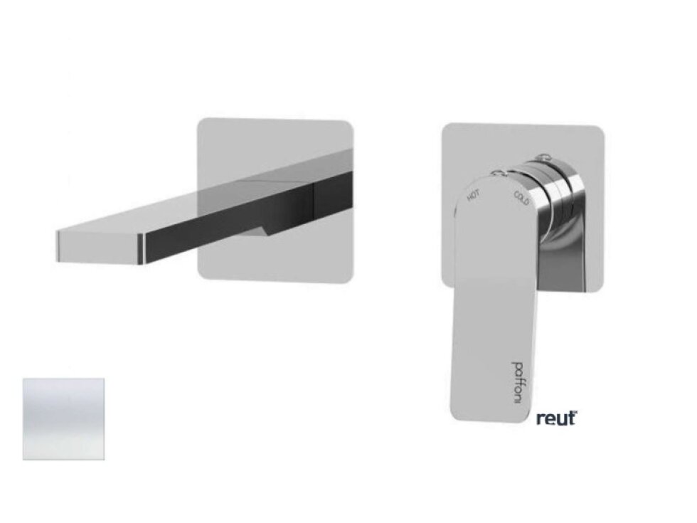 Paffoni Tilt Umývadlová batéria pod omietku s telesom, 2-otvorová inštalácia, matná biela TI104BO70
