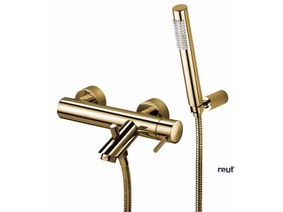 Paffoni Light Exclusive Edition Vaňová batéria s príslušenstvom, zlatá LIG023HG