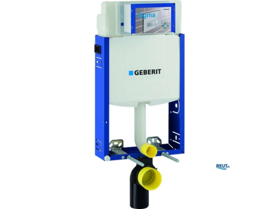 Geberit Kombifix Set predstenovej inštalácie, klozetu a dosky Ideal Standard Tesi, tlačidla Sigma20, Rimless, SoftClose, biela/chróm 110.302.00.5 NE4