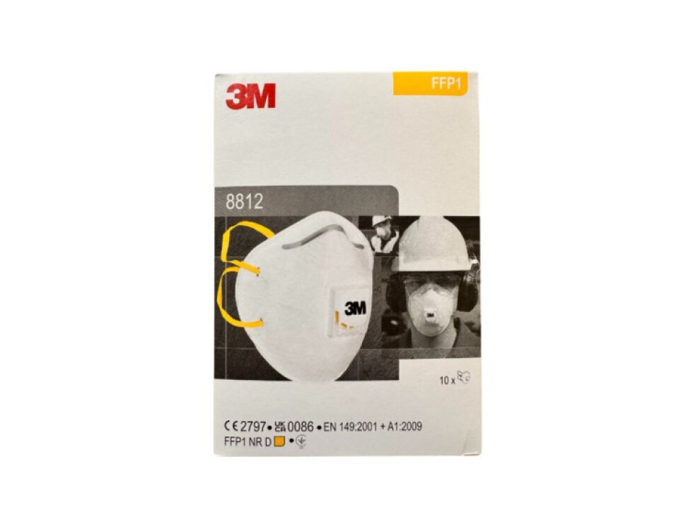 8812 Filtrační polomaska s ventilkem FFP1 - respirátor